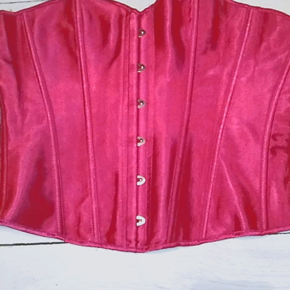 Women's  size 2X pink corset